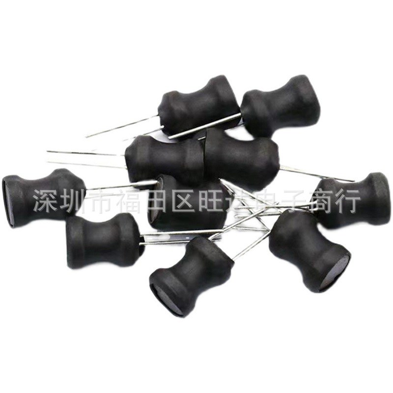 6*10工字电感 1.5l/2.2/4.7/5.6/22/47/100uH插件工字型绕线电感