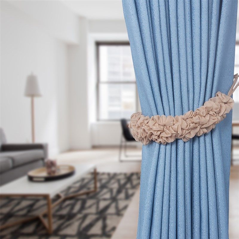 法式浪漫窗帘装饰绑绳窗帘扣绑带家装家居一对装绑带花边弹力松紧,居家布艺,窗帘绑带,淘宝优惠券,粉丝福利购,淘宝优惠卷