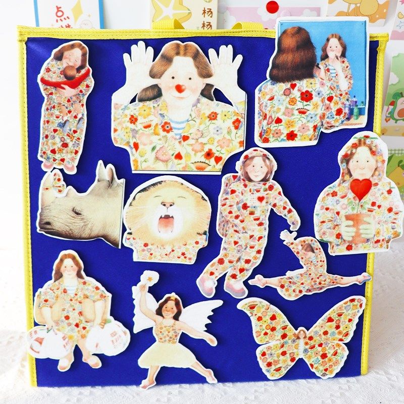 我妈妈英语绘本毛毡亲子互动玩具看图讲故事幼儿园围裙剧表演道具,玩具/童车/益智/积木/模型,其它早教玩具类,淘宝优惠券,粉丝福利购,淘宝优惠卷