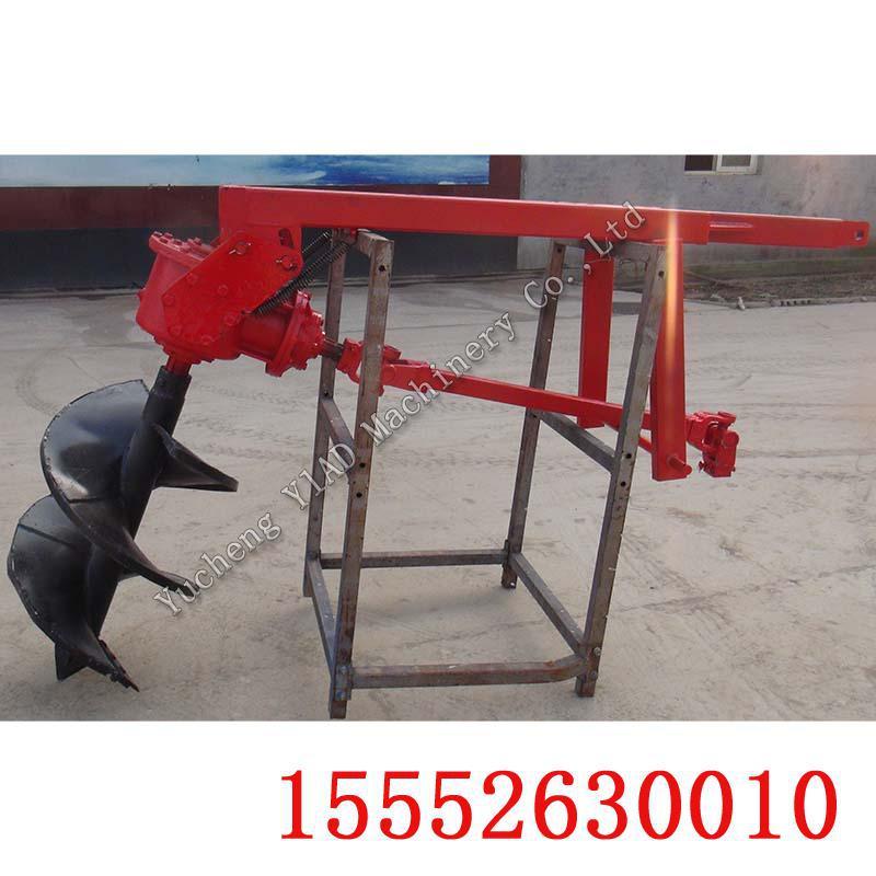 四轮拖拉机带的挖树坑机器600mm钻头出口挖沟机螺旋式