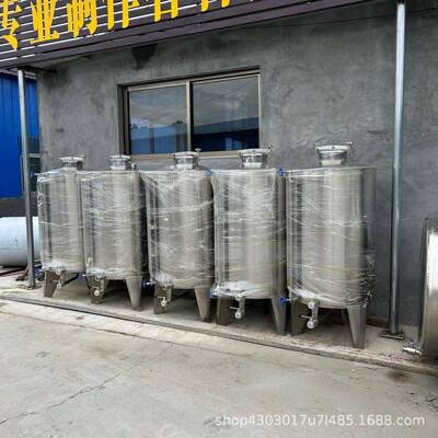 生产不锈钢储油罐食用油储蓄罐密封性好5立方不锈钢植物油储罐