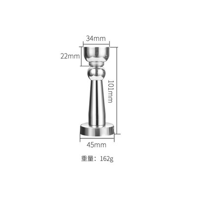 不锈钢加长门吸40 45 50cm加高超长强K磁墙装打孔式门后防撞吸门