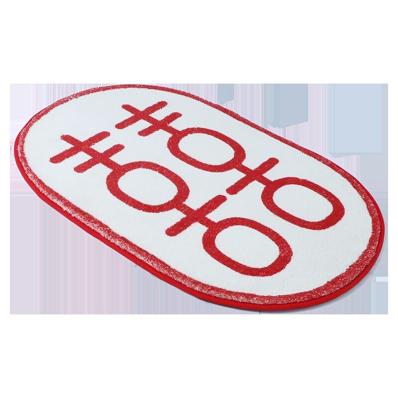 结婚地毯地垫进h门婚房喜庆喜字门垫入户门卧室床边毯红色脚垫进