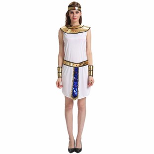 万圣节化妆舞会古罗马希腊v古埃及女王公主艳后表演服装女神演出