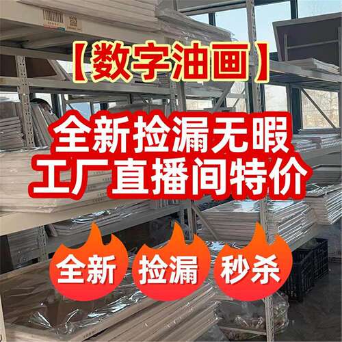【年底捡漏】diy数字油画手绘填色解压手工装饰画风景