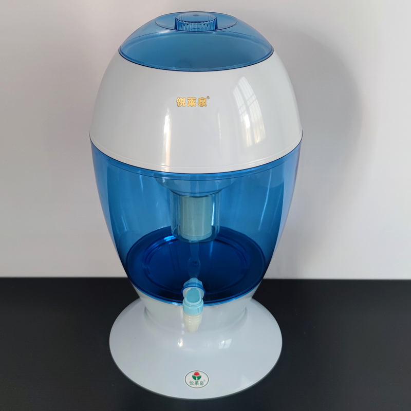 悦莱泉19升家用直饮净水壶过滤水壶 滤水器矿化壶 矿泉壶 净水桶