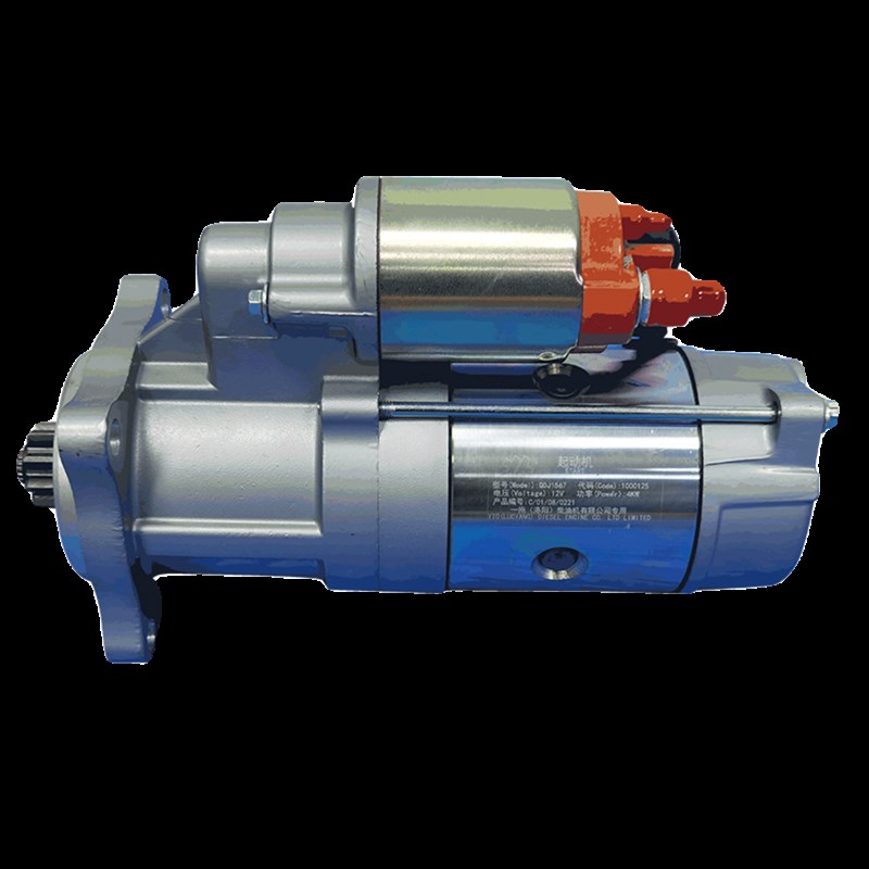 一拖洛阳拖拉机柴油发动机12V起动机QDJ1567减速启动机原厂