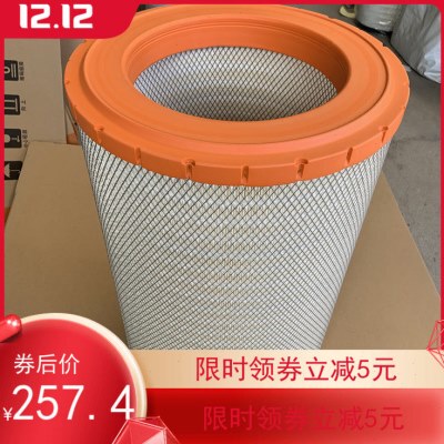K3358空气滤芯同力矿车工程车875D K3360空滤937AL通力宽体滤清器