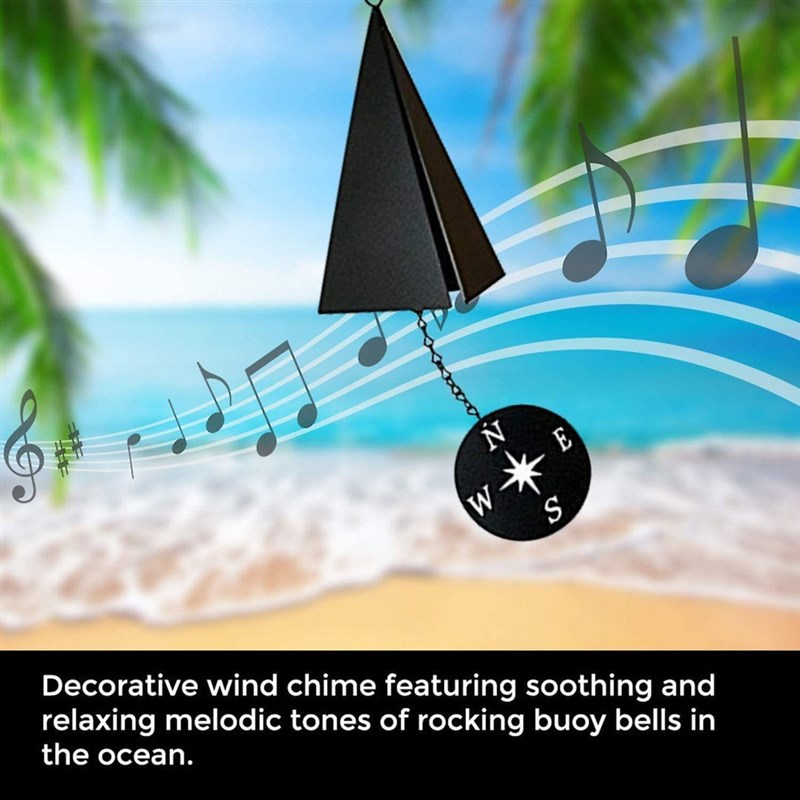 跨境新品风铃独立站Wind Bells创意三角风铃挂件庭W院装饰户外风