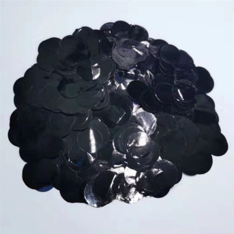 500g装气球金色圆形亮片波波球亮片填充物透明球圆形彩.色纸屑亮