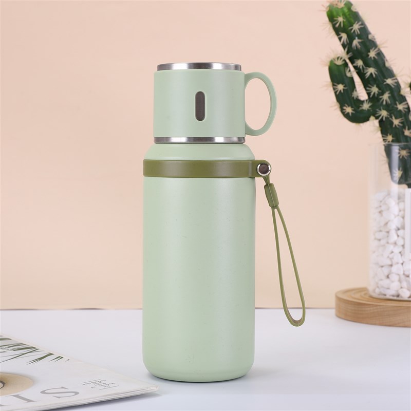 316不锈钢保温杯男女简约泡茶杯大容量时尚水壶S便携水杯子碗盖杯