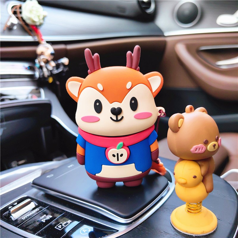 一鹿平安 适用长安cs75plus车钥匙套CS35/CS55plus卡通逸动硅胶包