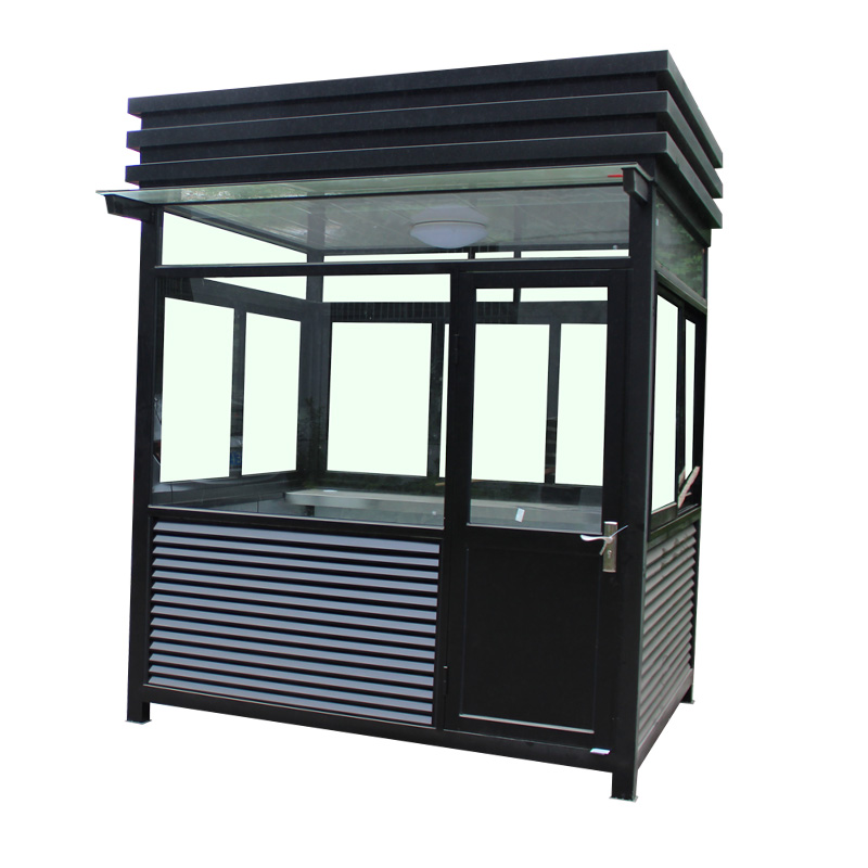 方形钢结a构现货岗亭保安亭户外移动广场小区停车场门卫保安收费