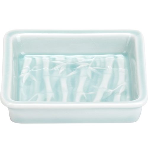 湖田窑影青杯垫茶点盘家用可养开片陶瓷养壶盘陶瓷浮雕杯托茶配件