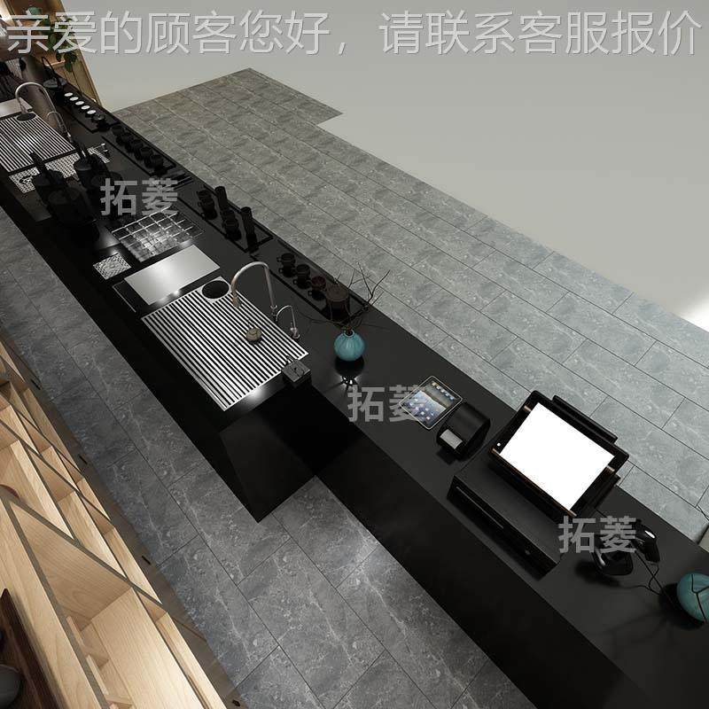 新中式操作锈台茶XZS-003馆吧台订制手冲台不工钢前吧煮茶器纯茶