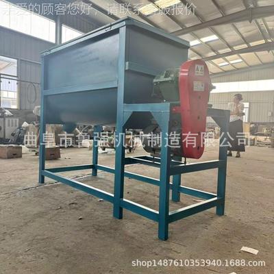 大型功商用化工颗粒搅拌 合卧机式不锈钢JFW搅拌混机 多能搅料混