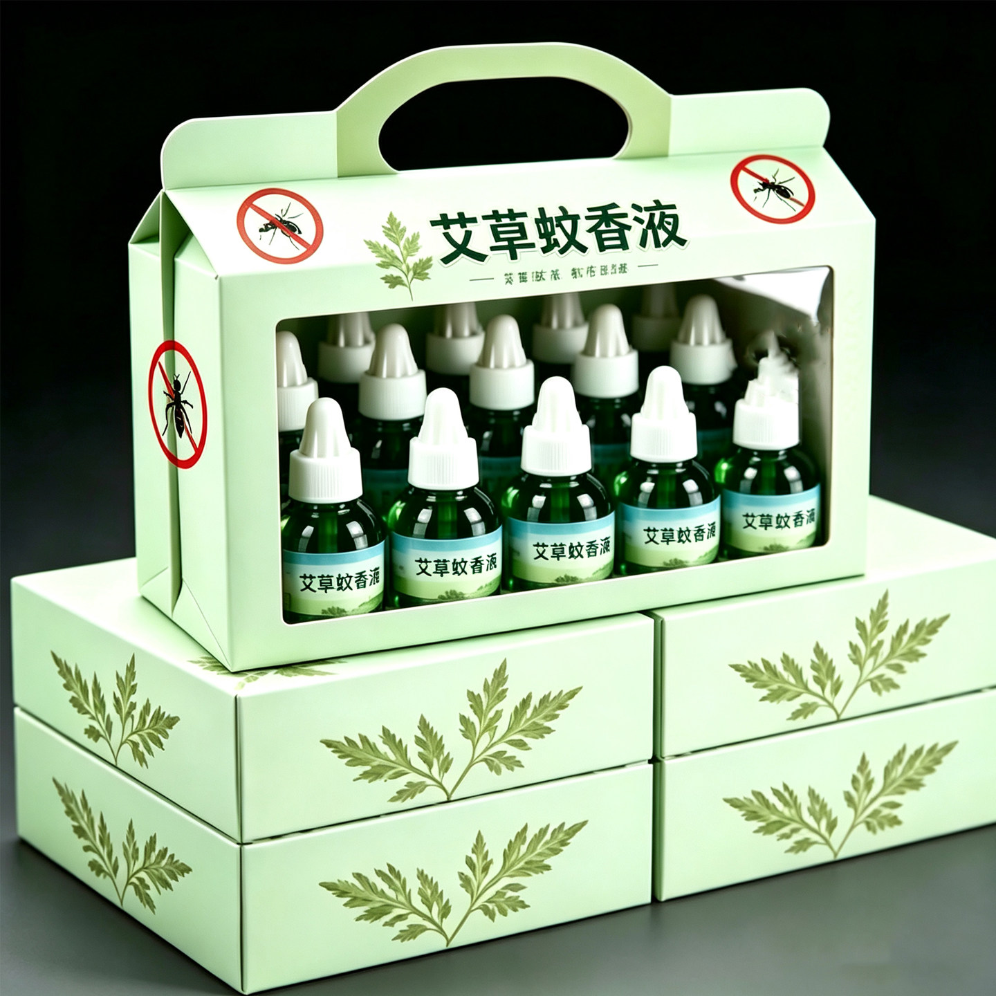 艾草蚊香液插电长效灭蚊补充液