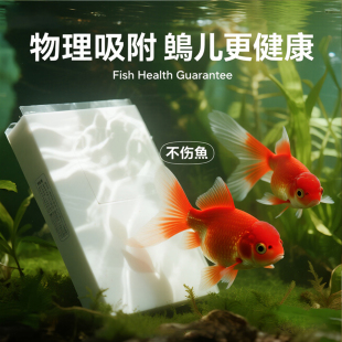 鱼缸过滤棉热带鱼防藻过滤棉片水草缸宠物过滤棉生态缸升级高纤维