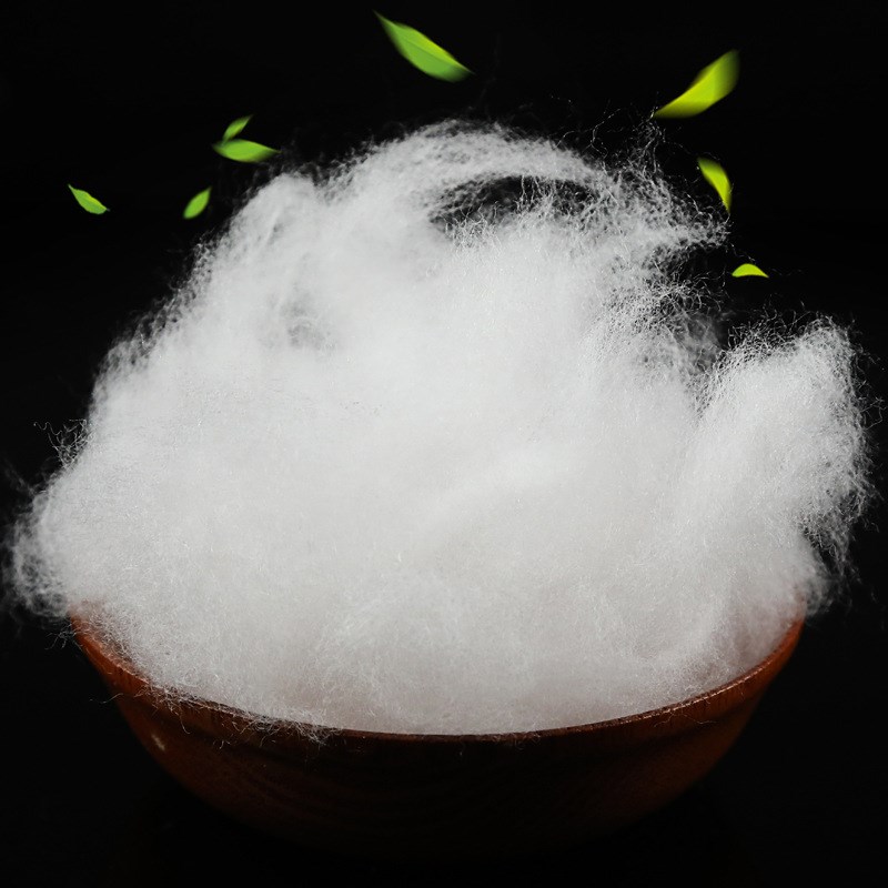 工厂珍珠棉填充棉高弹PP棉A填充丝绵羽绒蓬松抱枕芯玩偶公仔棉