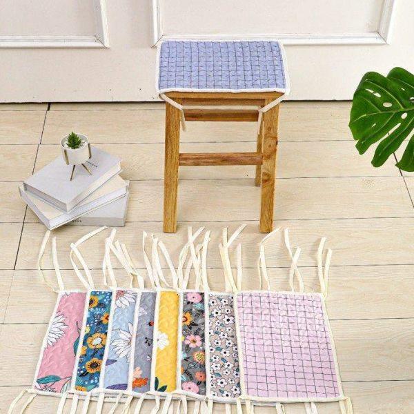 布艺坐垫套学生教室椅子方凳子罩套宿舍座椅屁股垫长方形凳子垫,基础建材,钥匙胚,淘宝优惠券,粉丝福利购,淘宝优惠卷