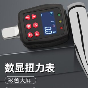 绿林电子数显扭力计扭力扳手配件测试表公斤校准高精度扭矩测试仪