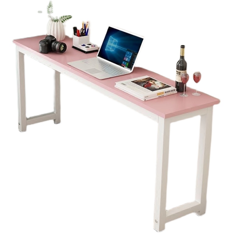 长条桌靠墙细长形窄桌子商q用长方形书桌30cm40厘米25宽学习桌定