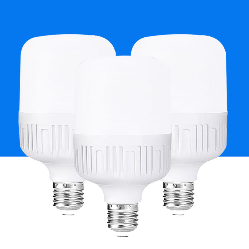 e27螺口灯泡led节能灯卡口白光家用B超亮工厂照明电灯20瓦50W100W