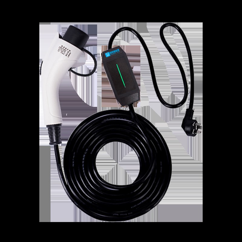 新能源电动汽车充电器枪16Aw3KW随车充便携式免接地线特斯拉比亚