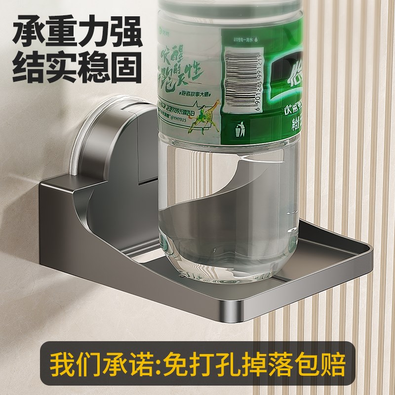 吸盘监控支架免打孔摄像头置物架家用室内墙上路由器放置架多功能