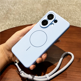 [送高端挂绳] 适用vivo s30promini手机壳s30保护套S30液态S30promini硅胶全包迷你VIVO男女简约高端磁吸超薄