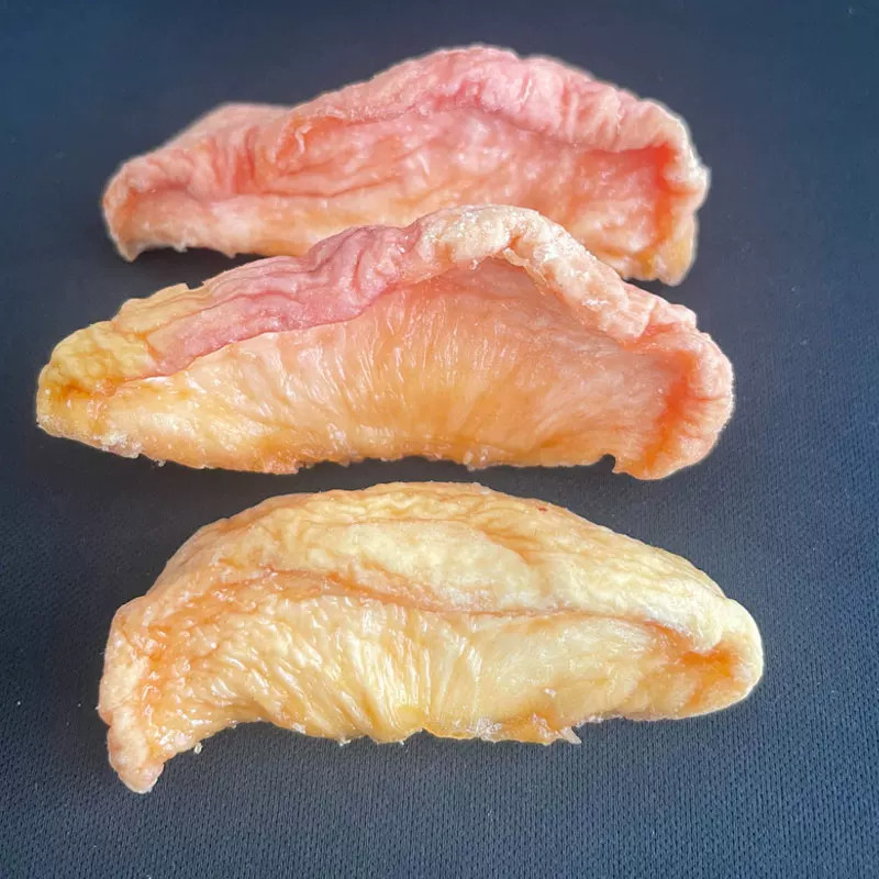 水蜜桃干桃条地方特产果干果脯蜜饯零食白桃干酸甜混合凉果