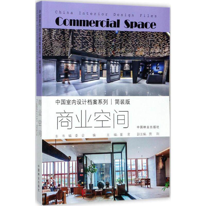 商业空间(简装版)/中国室内设计档案系列 中国林业出版社 《中国室内设计档案》编委会 编 建筑/水利(新)
