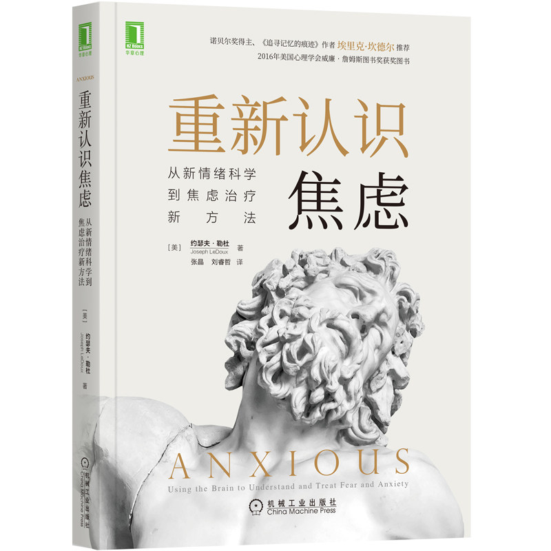 重新认识焦虑 从新情绪科学到焦虑治疗新方法 机械工业出版社 (美)约瑟夫·勒杜 著 张晶,刘睿哲 译