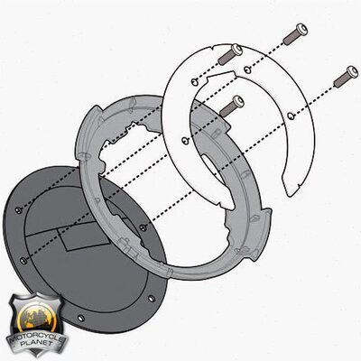 CB400F/CBR650R/CB650R/CB1100/CB300 NT1100油箱包转接环CB300R
