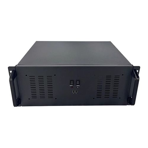 恒煜4U-350机架式服务器工控监控录像机超短机箱 ATX主板 PC电源