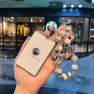 专用于腾势d9卡片钥匙套n7壳n8车NFC卡套高档保护遥控包扣男女