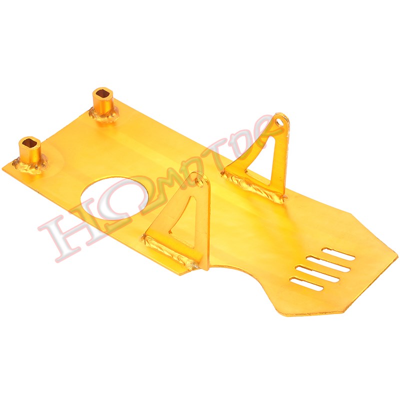110 125电脚启动q小飞鹰阿波罗高赛越野摩托车发动机上置底托护板