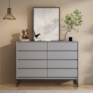 意式极简八斗柜实木北欧现代简约客厅卧室储物餐边柜墙边收纳柜子