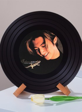 谢霆锋可定制黑胶唱片摆件电视柜壁龛桌面摆件生日W创意礼物周边