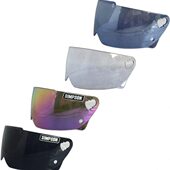 SIMPSON辛普森复古机车头盔M30 镀彩色 镀银 Bandit镜片透明 黑色