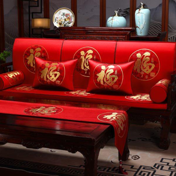 红木沙发坐垫套罩防滑可拆洗加厚海绵垫定制新中式实木家具椅垫,居家布艺,沙发垫,淘宝优惠券,粉丝福利购,淘宝优惠卷