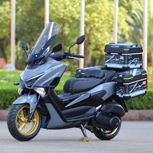 新款国四电喷猛士NMAX大型燃油踏板摩托全新车150CC跑车省油整车