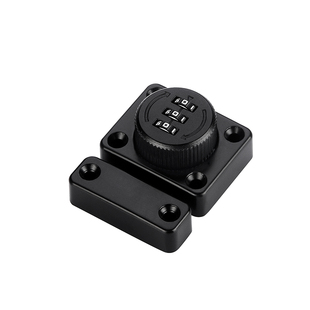 免打孔门锁插销式微型密码锁木门大门插销门栓锁扣门销柜门抽屉锁