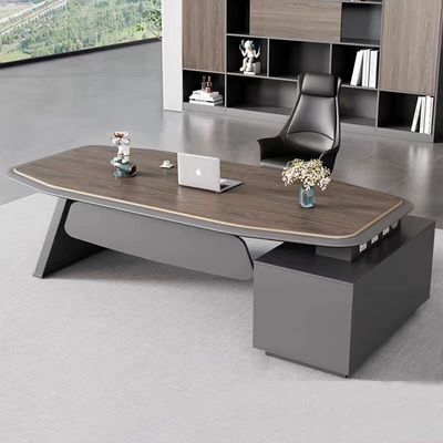 香尔特老板桌办公桌椅组合简约现代经理桌办公桌办公室桌大班台