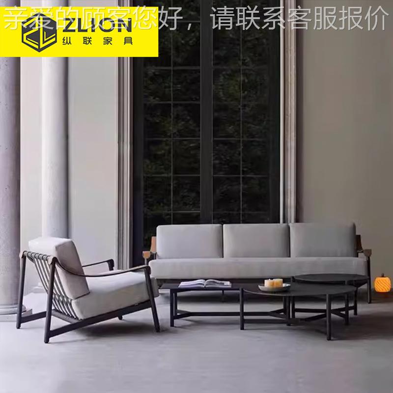 户外墅藤04编别发酒店庭院花园沙新创意家具宿露台沙发茶桌椅组民