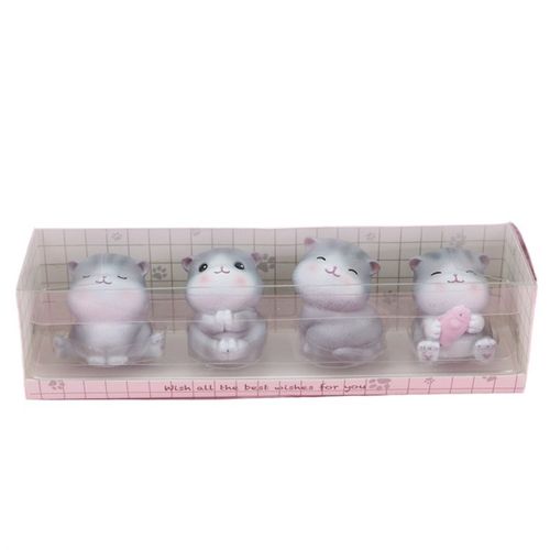 nis风创意萌宠猫烘焙蛋糕装饰摆件 G个性喵妮卡汽车载车内装饰摆