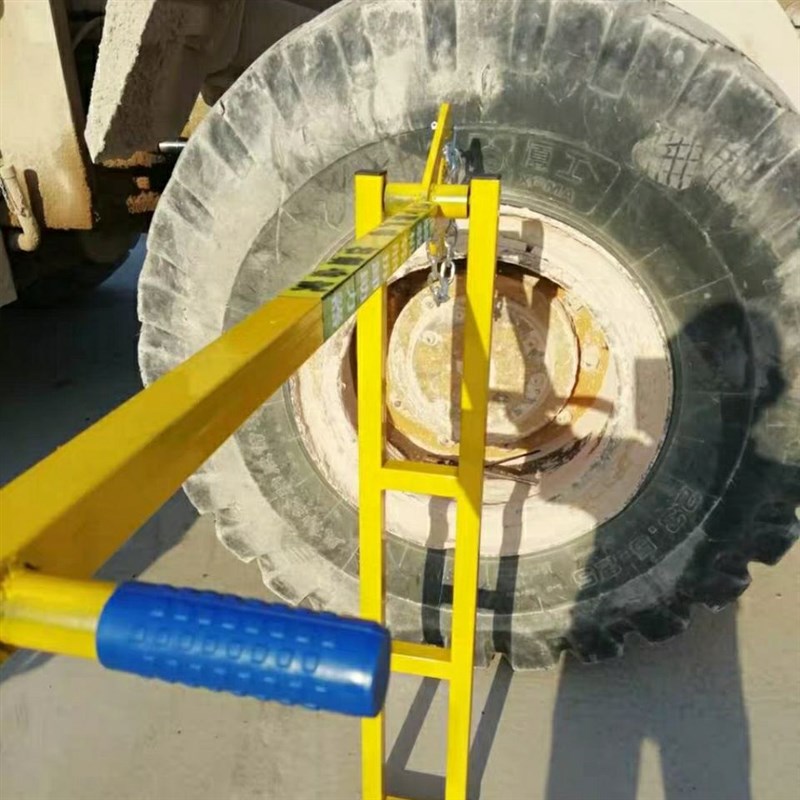 装载机铲车工程轮胎拆胎拉扒胎工具剥胎器轮胎移扒胎器手动拆卸器