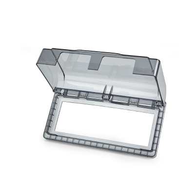 118型透明四位开关插座防水盒保护盖罩卫生间浴室厨房家用防溅盒