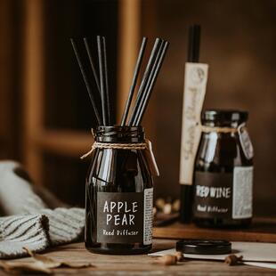 JohnsBlend日本原装进口 无火室内香氛礼品卧室香薰精油藤条持久