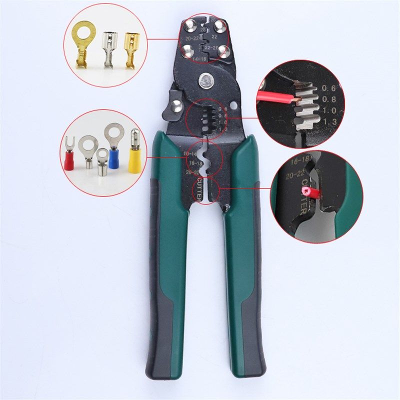 OT/UT冷压端子SNB/RNB铜接线鼻子O型Y型DIY线耳组合套装送压线钳